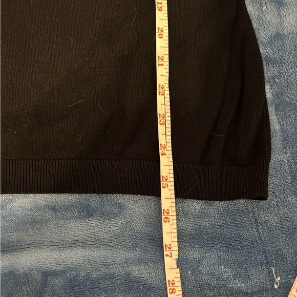 Express Black Knit Blouse - Picture 5 of 8